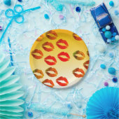 リップカスタム紙プレート7インチ ペーパープレート (パーティー)