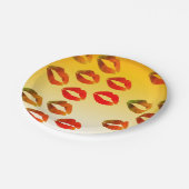 リップカスタム紙プレート7インチ ペーパープレート (アングル)