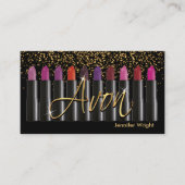 リップカラー口紅 – Avon 名刺 (正面)