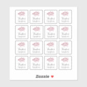 リップグロスパッケージロゴさくらんぼブロッサムツリー シール (シート)