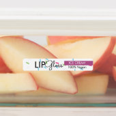 リップグロスモダンスプレーブランディング包装 ラベル (貼付)