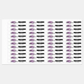 リップグロスモダンリップブランディング包装ラベル ラベル (シート)