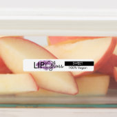 リップグロスモダンリップブランディング包装ラベル ラベル (貼付)