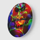 リップグロス ラージ壁時計 (傾斜)