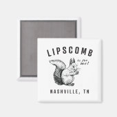 リップコーム磁石のリス マグネット (正面/裏面)