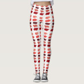 リップスティックの色見本メイクアップアーティストサロン レギンス (正面)