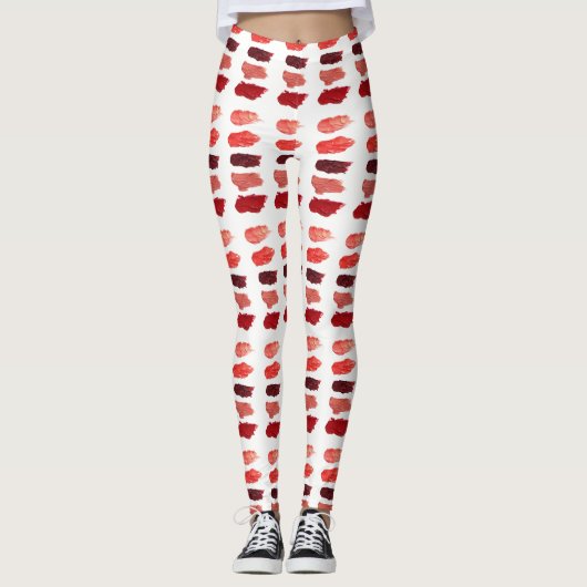 リップスティックの色見本メイクアップアーティストサロン レギンス (正面)