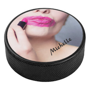 リップスティックカスタムモノグラムホッケーパック アイスホッケーパック