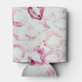 リップスティックキス:愛の宣言パターン 缶クーラー (裏面)