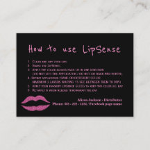 リップスティックディストリビューターグラムアプリケーションの指示