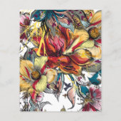 リップスティックディストリビューターフローラお客様ノートカード チラシ (裏面)