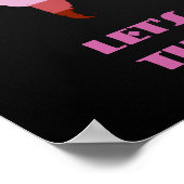 リップスティックレズビアンプライド世界地図ポスター ポスター (角)