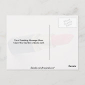 リップスティック写真 ポストカード (裏面)