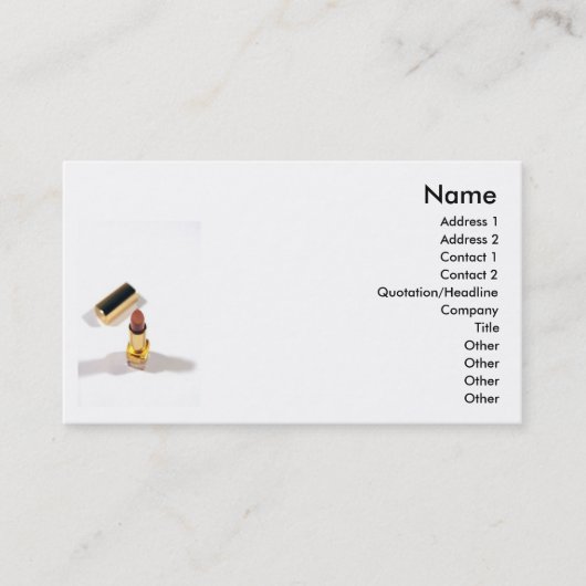 リップスティック名刺 名刺 (正面)