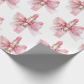 リップスティック弓ラッピング紙 ラッピングペーパー (角)