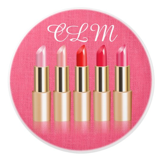 リップスティック引出しノブ – SRF セラミックノブ (正面)