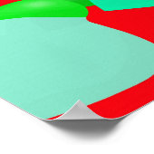 リップスティック – ポップ・アートのアートポスター ポスター (角)