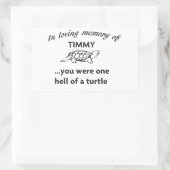 リップティミー 長方形シール (バッグ)