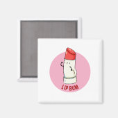 リップバムかわいいリップバームパンマグネット マグネット (正面/裏面)