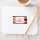 リップバームありがとう結婚式の引き出物ラベル ラベル (インサイチュ)