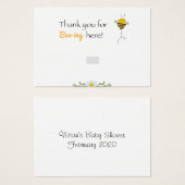 リップバームメッセージカード – スティックあなたのリップバームの好意 (正面&裏面)