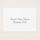 リップバームメッセージカード – スティックあなたのリップバームの好意 (裏面)