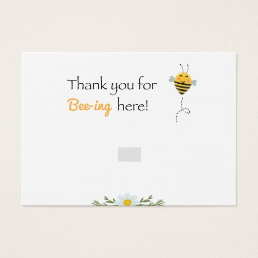 リップバームメッセージカード – スティックあなたのリップバームの好意 (正面)