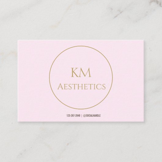 リップフィラーアフターケア指示書 名刺 (正面)