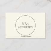 リップフィラーアフターケア指示書 名刺 (正面)