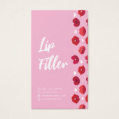 リップフィラーリップ注入アフターケアカードはしない (正面)