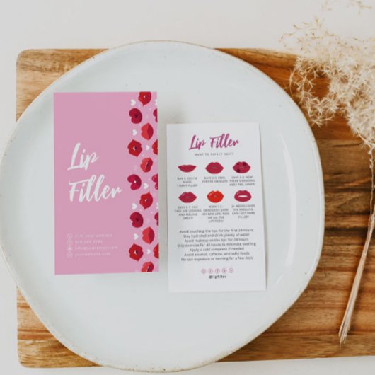 リップフィラーリップ注入アフターケアカードはしない