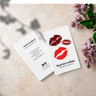 リッププリント読み上げ超占い師 名刺