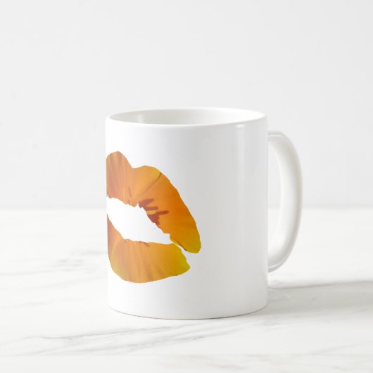 リップホワイト325 mlクラシックホワイトマグ コーヒーマグカップ (正面右)