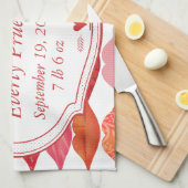 リップミセス・ヒップスターヴィンテージレトロリル・レディ キッチンタオル (四つ折り)