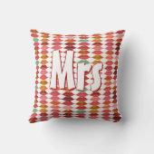 リップミセス・ヒップスターヴィンテージレトロ花嫁 クッション (裏面)