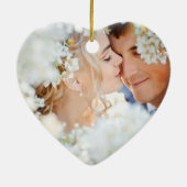 リップミセス・ヒップスターヴィンテージレトロ花嫁 セラミックオーナメント (裏面)