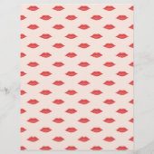 リップミセス・ヒップスターヴィンテージレトロ花嫁 レターヘッド (裏面)