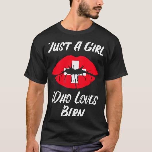 リップムラブスイス国旗Bern Tシャツ (正面)