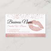 リップメイクアップサロンパンチロイヤリティ 名刺 (裏面)