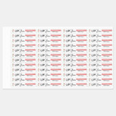 リップモダングロススイカブランディング包装 ラベル (シート)