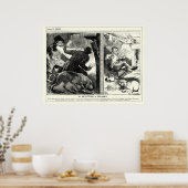 リップルのジャック – 検出は失敗， 1888 ポスター (キッチン)