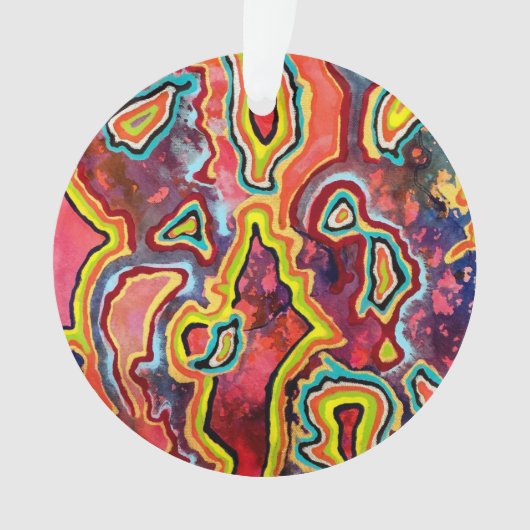 リップルアクリルオーナメント オーナメント (正面)