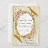 リップルエレガントクリーム 招待状 (正面)