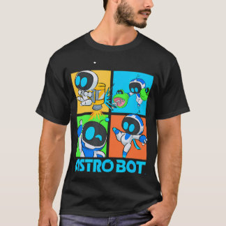 リップルジャンクションXアストロボットレスキュー任務ファイティン Tシャツ