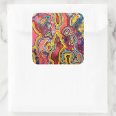 リップルステッカー スクエアシール (バッグ)