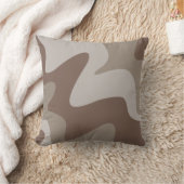 リップルリズムチュープグレー装飾用クッション クッション (ブランケット)