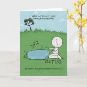 リップル効果 カード (黄色い花)