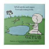 リップル効果 タイル (正面)