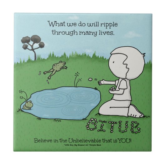 リップル効果 タイル (正面)