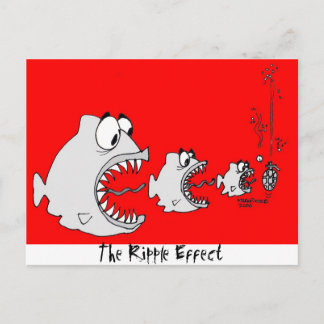 リップル効果 ポストカード
